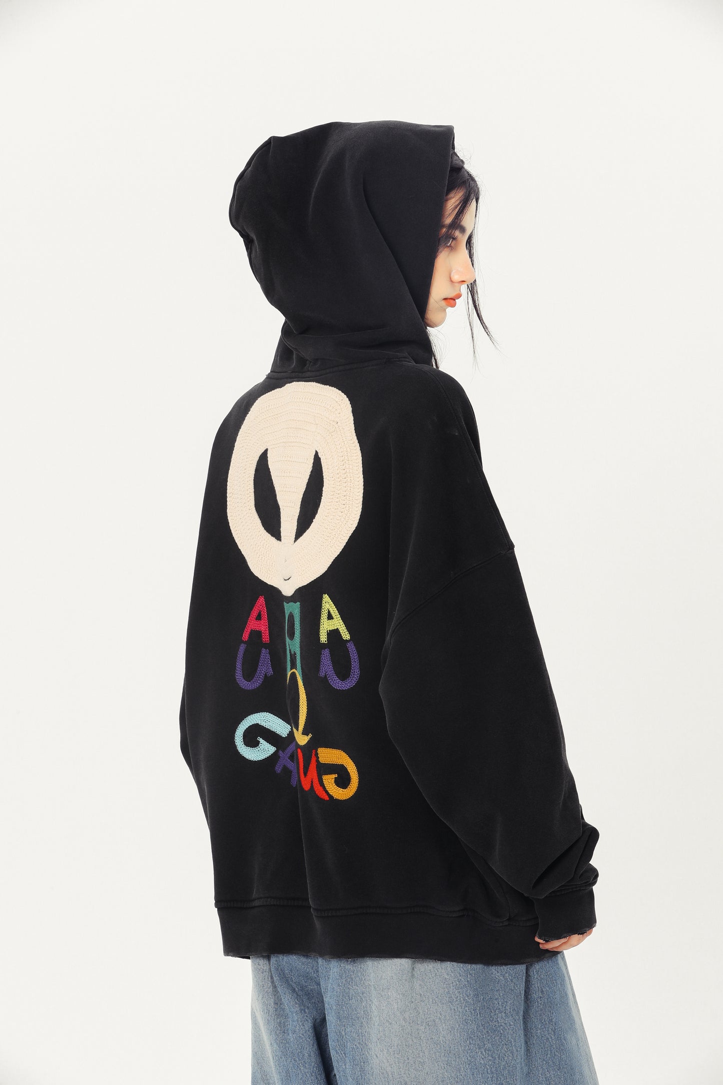 Hand Embroidered Heavyweight Hoodie