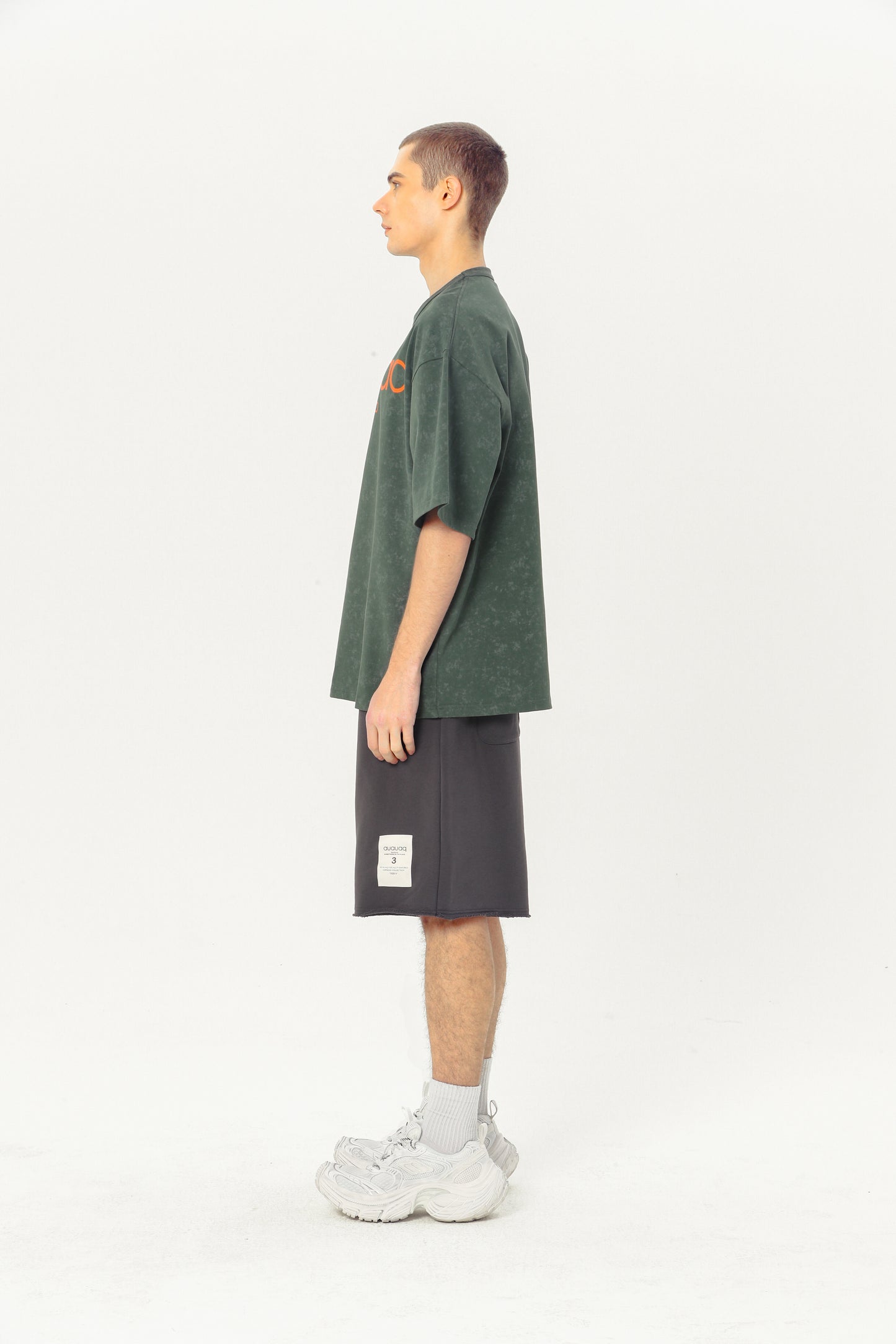 Basic Heavyweight Tee - Dark-Green