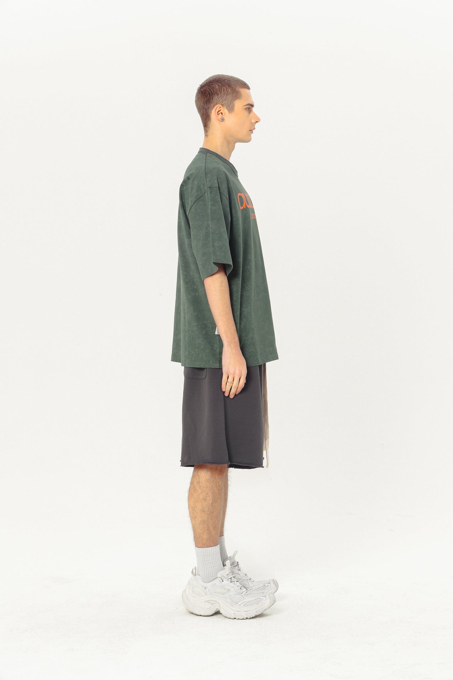 Basic Heavyweight Tee - Dark-Green
