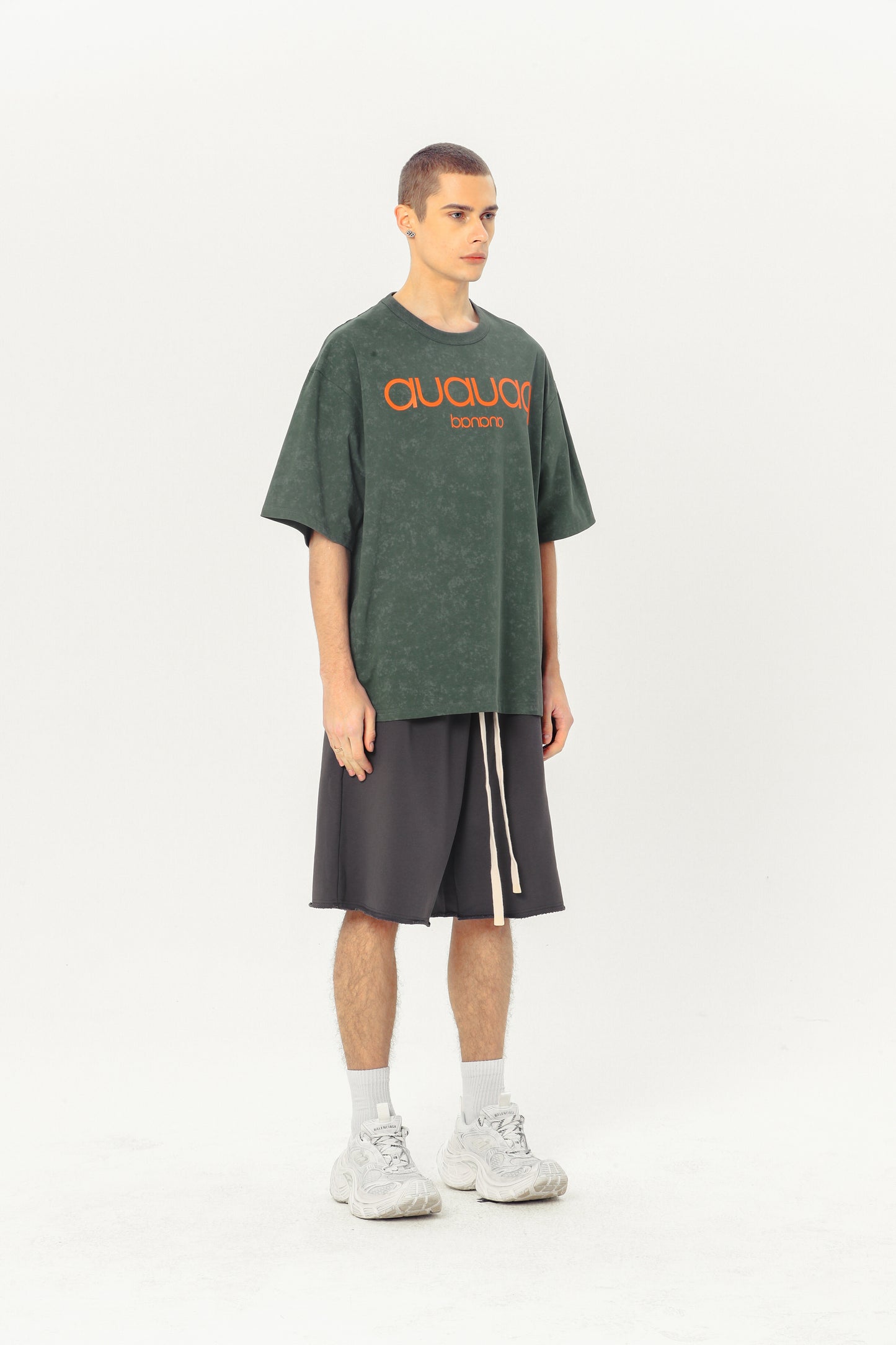 Basic Heavyweight Tee - Dark-Green