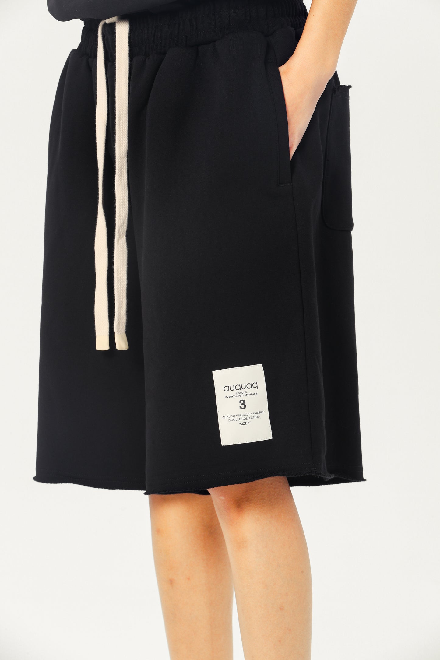 Heavy Cotton Shorts - Black