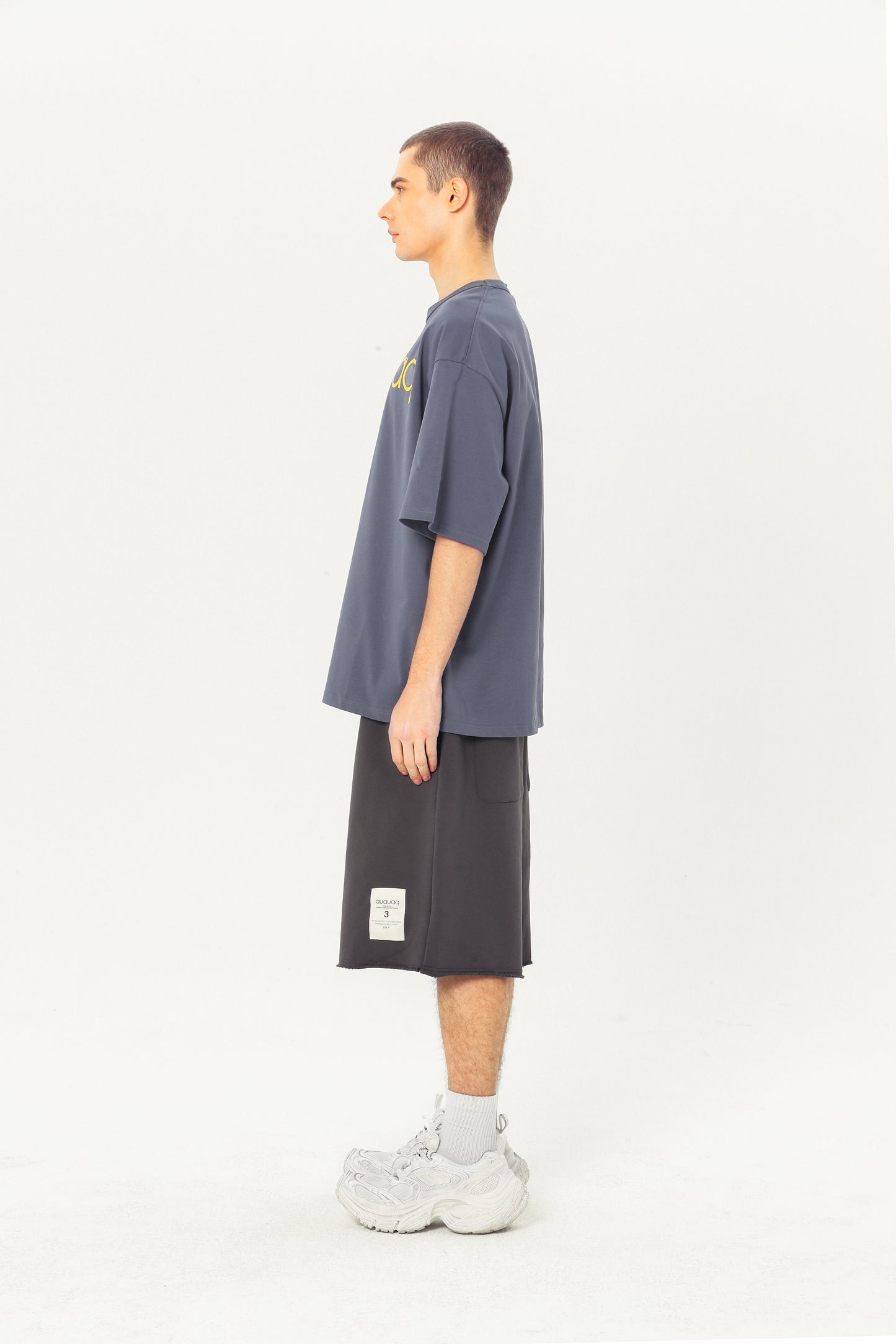 Basic Heavyweight Tee - Navy-Blue