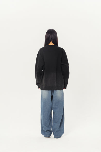 Crewneck Top - Black