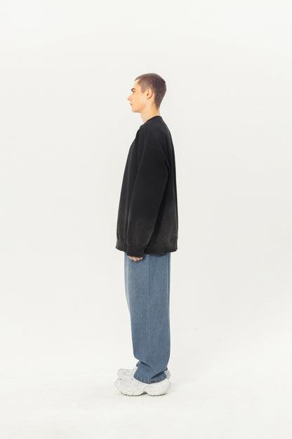 Crewneck Top - Black