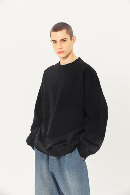 Crewneck Top - Black
