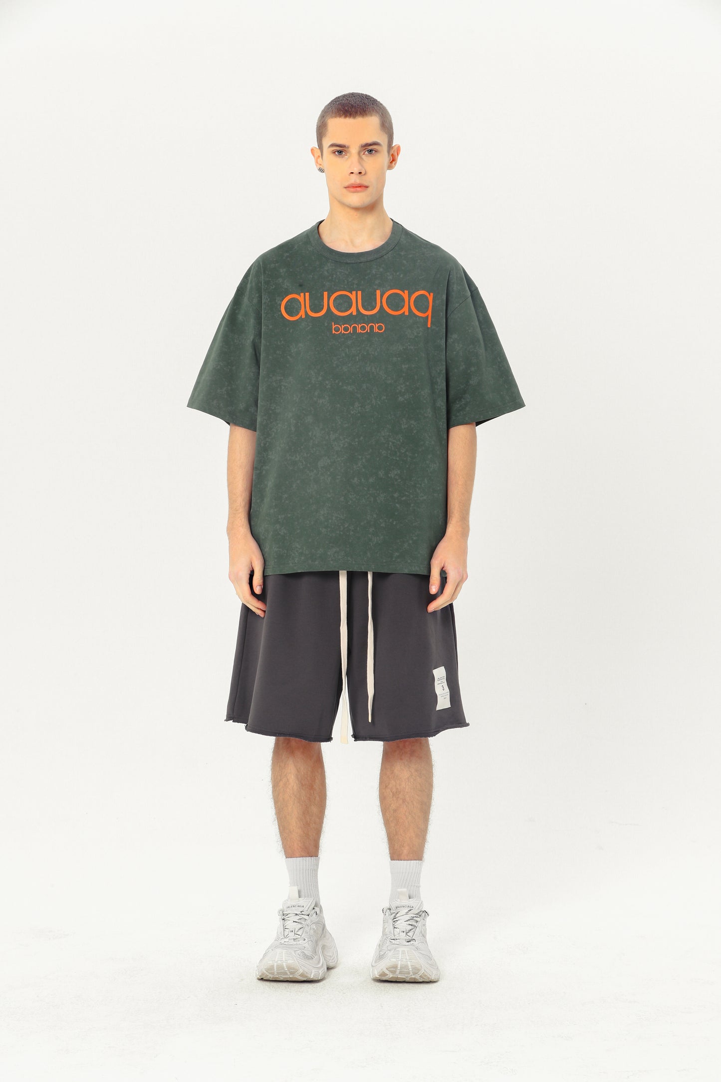 Basic Heavyweight Tee - Dark-Green