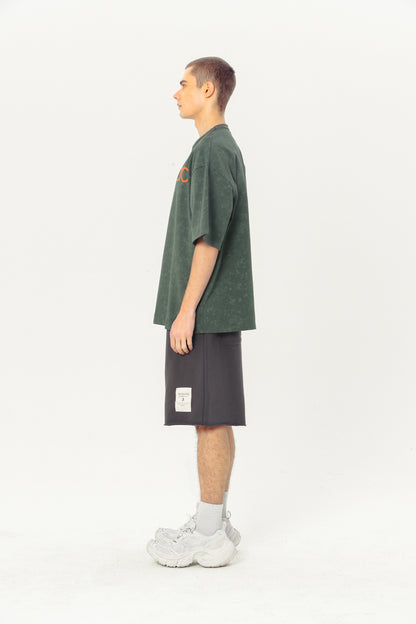 Basic Heavyweight Tee - Dark-Green