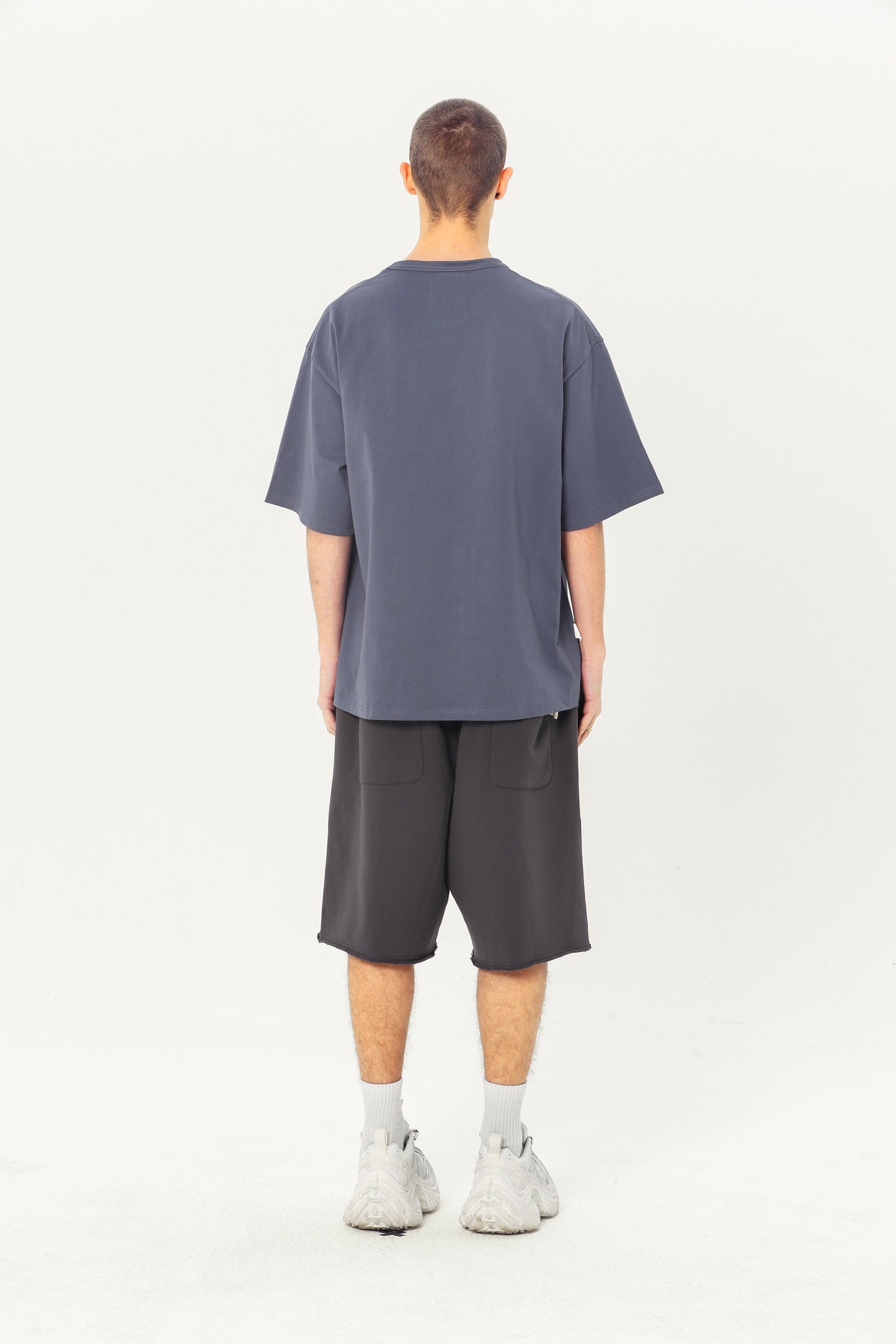 Basic Heavyweight Tee - Navy-Blue
