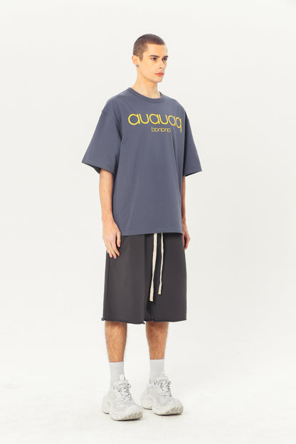 Basic Heavyweight Tee - Navy-Blue