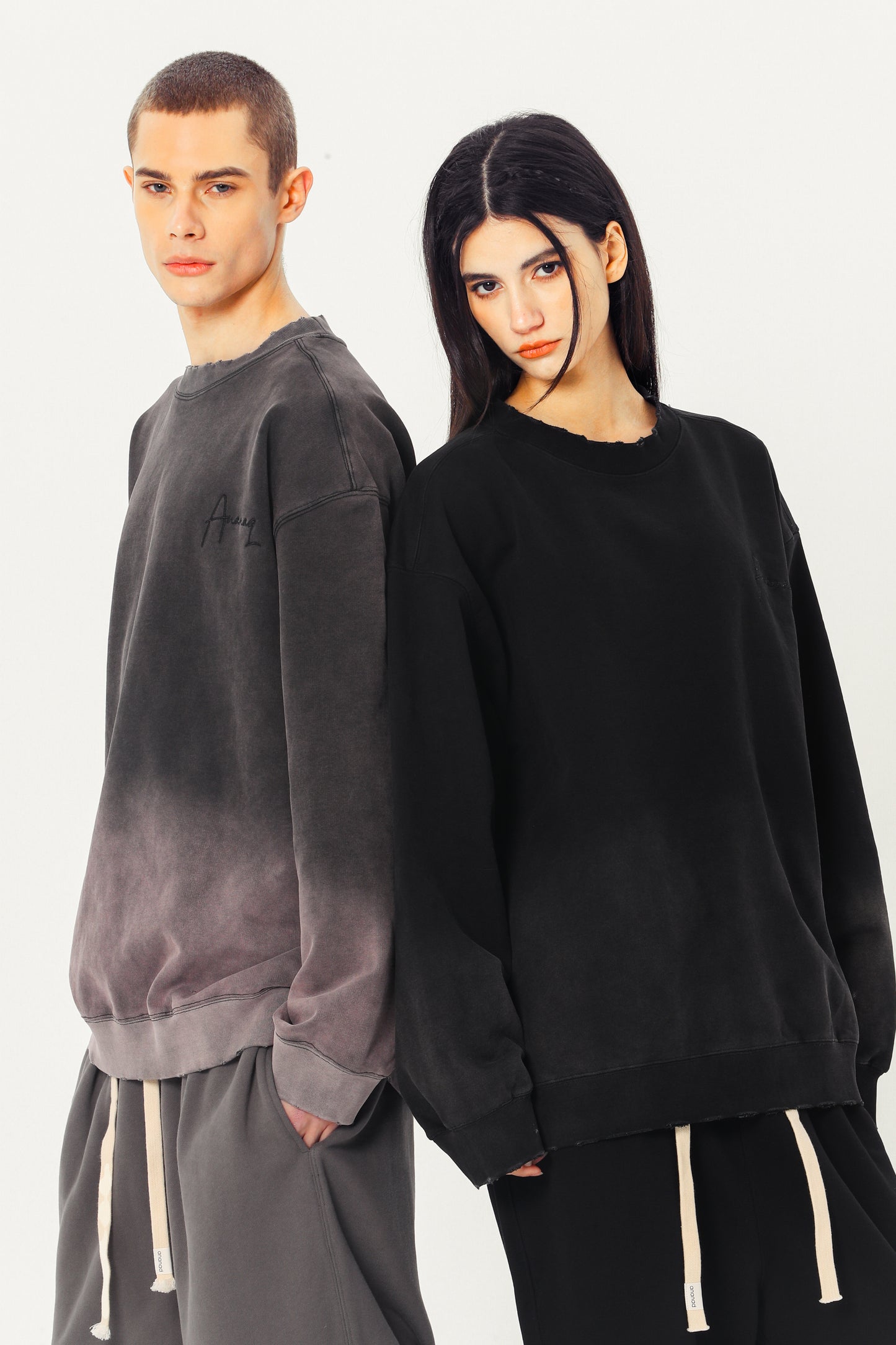 Crewneck Top - Black